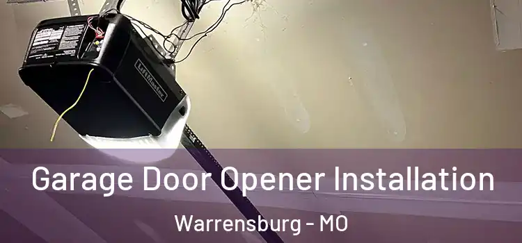 Garage Door Opener Installation Warrensburg - MO