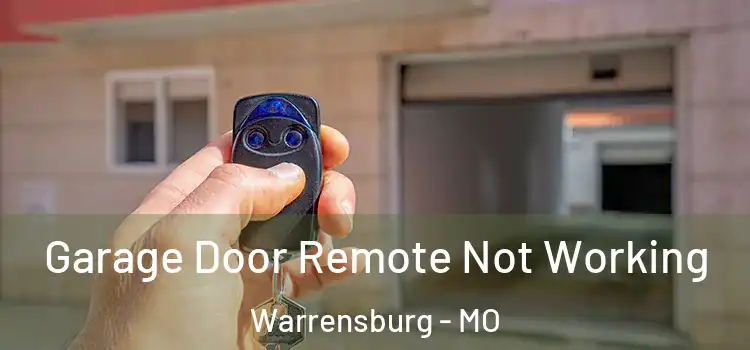  Garage Door Remote Not Working Warrensburg - MO