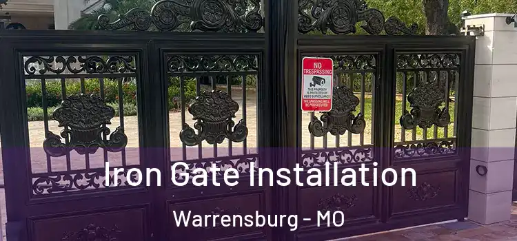  Iron Gate Installation Warrensburg - MO