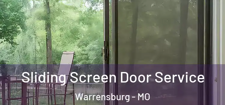 Sliding Screen Door Service Warrensburg - MO